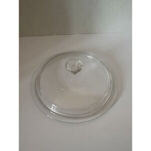 Pyrex Crock Pot Round Glass Lid 8" Slow Cooker Lid Replacement